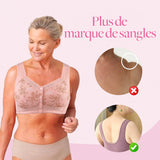 Soutien-gorge en Coton avec Fermeture Frontale