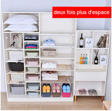 Etagère de rangement extensible pour placard