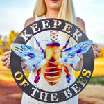 L'art en métal des abeilles