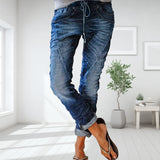 Jeans taille élastique