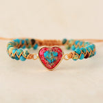 Bracelet Jaspe Cœur Passionné