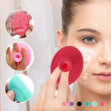 Mini brosse exfoliante en silicone pour le visage (2 pièces)