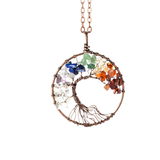 Pendentif Arbre de Vie en Cristal
