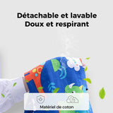 Support de tête de couchage pour voiture en forme de H