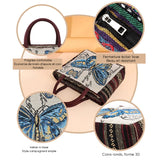 Sac à glissière en toile