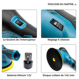 Polisseuse de voiture sans fil Saker