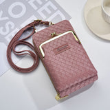 Mini sac à bandoulière simple avec double fermeture à glissière