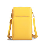 Sac de Téléphone Portable Multifonctionnel à Fermeture à Glissière à Trois Couches