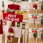 ⛄Housses de chaise de salle à manger décoratives🎅