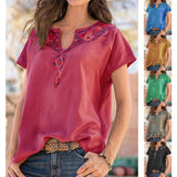 T-shirt ethnique occidental