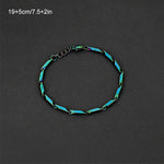 Bracelet Hip Hop En Titane Trempé