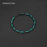 Bracelet Hip Hop En Titane Trempé