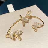 Boucles d'oreilles Butterfly Garden Crescent