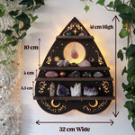 Support en cristal pour lampe Luna Moth