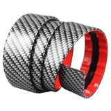 Autocollant de Seuil Fibre de Carbone pour Voiture