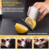 Protège-mains en Acier Inoxydable pour Cuisine