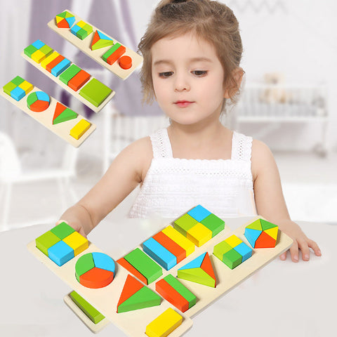 Blocs de Géométrie Montessori