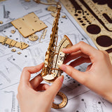 Puzzle Créatif en Trois Dimensions en Bois