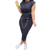 Ensemble deux pièces élégant et décontracté