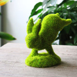 Simulation de Décorations de Lapins Floqués