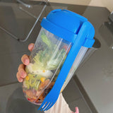 Tasse à salade portative légère Mason