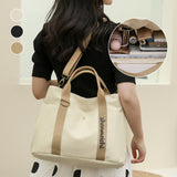 Sac en Toile Élégant de Grande Capacité