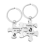 Jeu de porte-clés puzzle pour couple