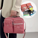 Sac à bandoulière décontracté en nylon imperméable pour femmes