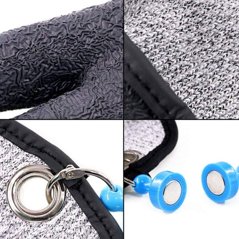 Gant antidérapant pour attraper du poisson