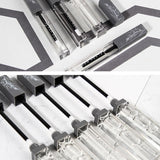 Glaçage à lèvres en verre hydratant transparent et brillant