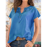 T-shirt ethnique occidental