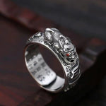 Bague ouverte Pixiu pour homme