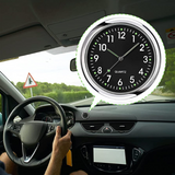 Horloge à quartz électronique créative pour accessoires de voiture
