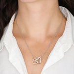 Collier Coeurs Entrelacés