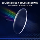 Lunettes de Lecture Pliables Anti-Lumière Bleue en Titane