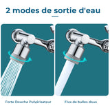 Robinet d'extension multifonctionnel rotatif