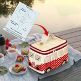 Sac de rangement en toile pour voiture Modèles et tutoriel