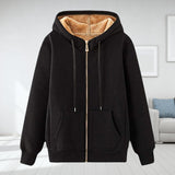 Veste Polaire Zippée à Capuche