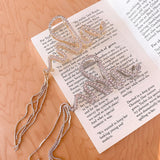 Barrette serpent avec strass