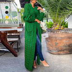 Veste de Pull Longue Torsion