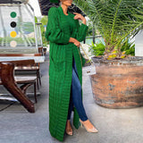 Veste de Pull Longue Torsion