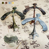 Modèle d'accessoires de photographie d'oiseau d'équilibre de modèle de tour Eiffel