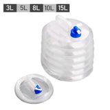 Réservoir d'eau pliable avec robinet