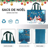 Sac fourre-tout de Noël avec poignée