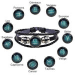 Bracelet De Constellation Vintage Tricoté à La Main