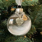 Ornements De Boule De Plumes De Noël