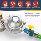 Ensemble de Collier de Serrage en Acier Inoxydable Vissés à la main (20 pièces)
