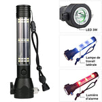 Lampe de poche d'urgence multifonctionnelle