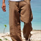 Pantalon décontracté stretch doux et respirant pour hommes