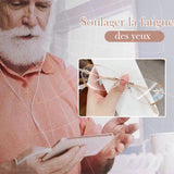 Lunettes sans monture anti-lumière bleue à la mode